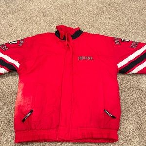 IU mens vintage bomber jacket size XL